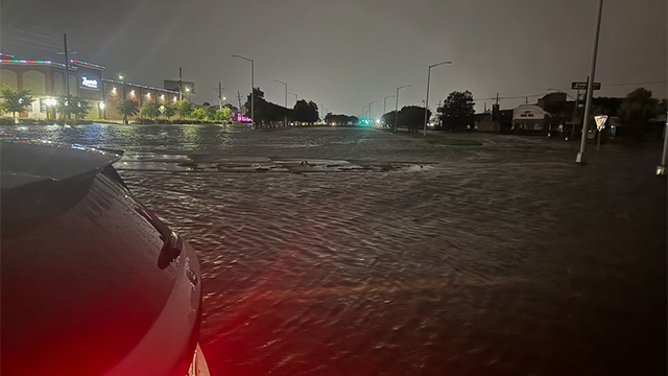 Francine flooding in Jefferson Parish, Louisiana.