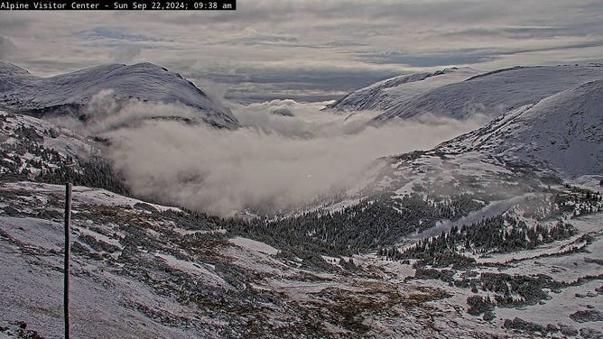 The view from the Alpine Visitor Center of Rocky Mountain National Park on Sunday, September 22, 2024.