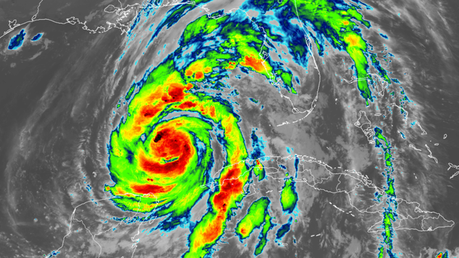 Hurricane Helene Satellite Image