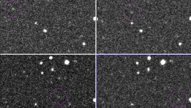 A small meteoroid was detected before striking Earth's atmosphere