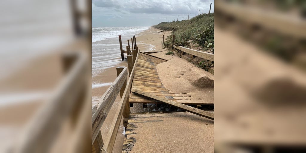 Canaveral National Seashore in Florida was closed indefinitely due to Hurricane Milton