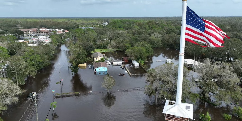 VIDEO Valrico Florida Floods As Alafia River Rises Following Milton   File Flhomesandschoolsfloodedfromthealafiariveraeralsraw Z22108781.00 00 06 36.still001 