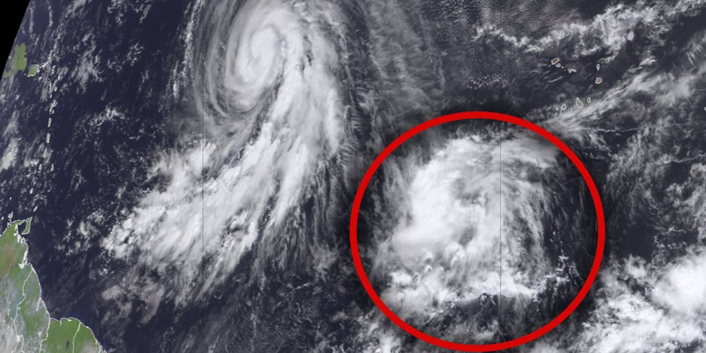 Tropical Depression 13 forms in the Atlantic