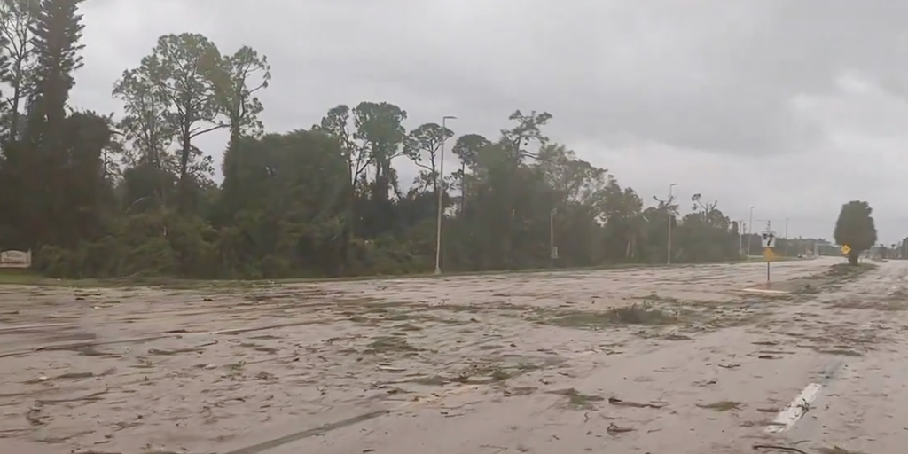 VIDEO: Tornado in Fort Myers causes damage before Milton makes landfall in Florida