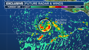 Remnants of Nadine not going away as reorganization likely in Eastern Pacific this week