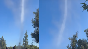 See it: Dust devil tosses tents at California youth football game