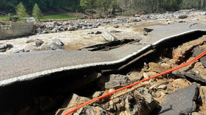 Couple survives dangerous climb escaping Chimney Rock flooding: 'Thankful to be alive'