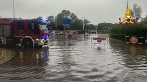 1 dead in northern Italy after heavy rainfall leaves towns flooded