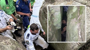 See it: Woman freed from boulder wedge in dramatic rescue after hourslong nightmare