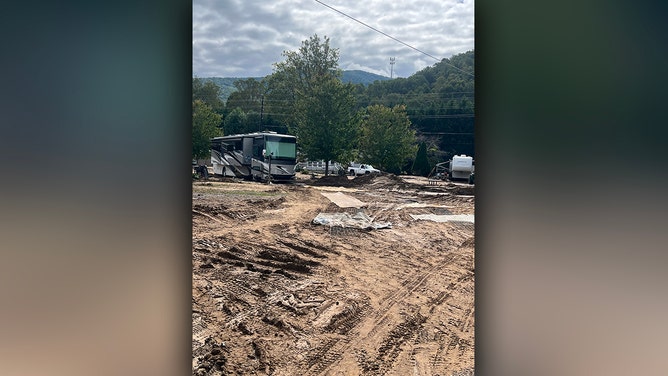 Sheryl Pfeiffer found herself fighting for her life when Hurricane Helene's floodwaters began to rise around her camper in western North Carolina. Stranded at a campground in Asheville, she and her dog, Carley, faced an uncertain future.