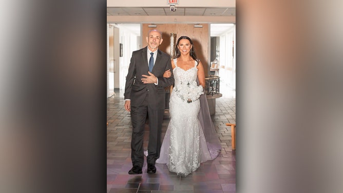 When a South Carolina father realized he might miss his daughter's wedding due to impassable roads from Helene, he made a remarkable decision to walk 17 miles to be there. David Jones joins FOX Weather to share his journey through miles of debris to witness his daughter walk down the aisle.