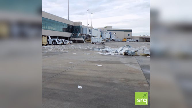 Sarasota Airport Hurricane Milton Damage