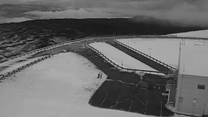 The first snow of the season covered Hawaii’s Mauna Kea Summit on Monday, October 28, footage shows.