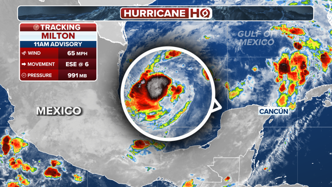 Current info on Tropical Storm Milton.