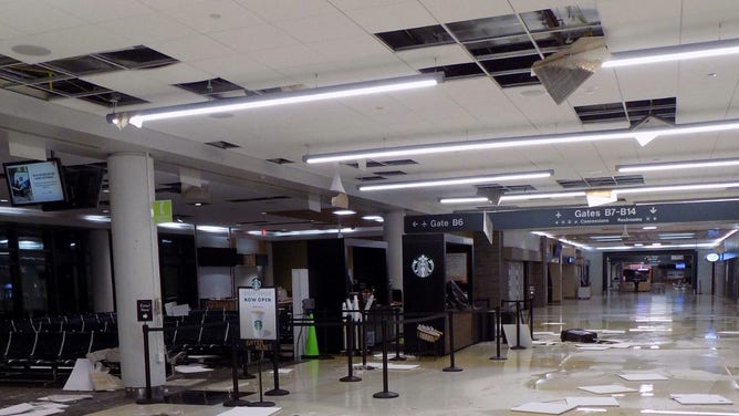 Sarasota Airport Hurricane Milton Damage