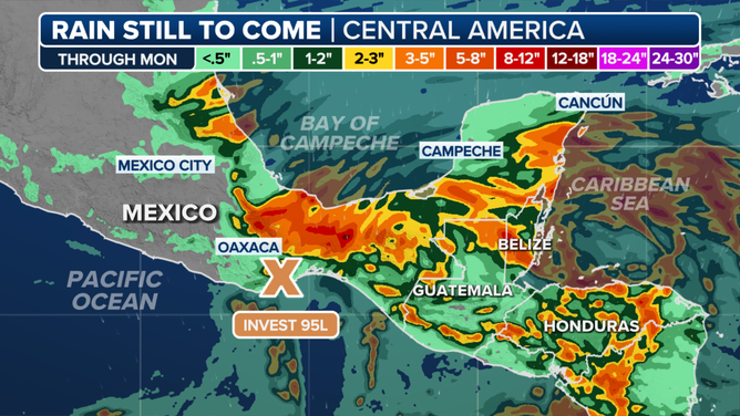 Central America Rainfall