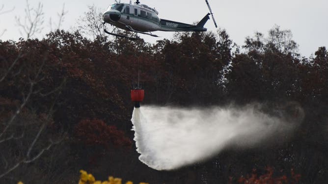 Connecticut bushfires