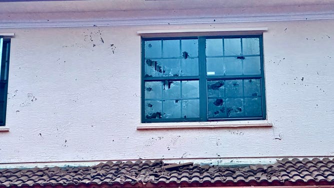 Possible tornado damage in Martin County, Florida on Oct. 9, 2024.