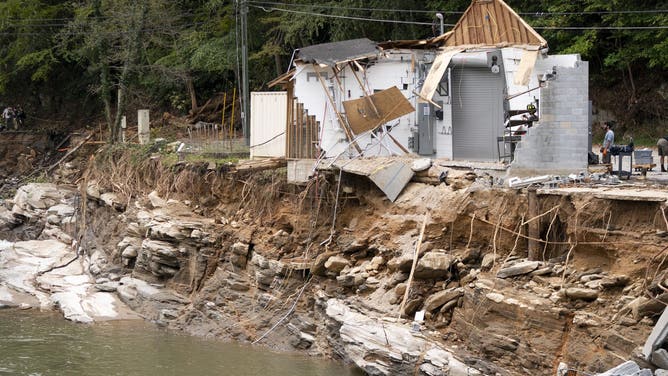Storm Helene Causes Massive Flooding Across Swath Of Western North Carolina