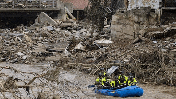 Hurricane Helene Damage