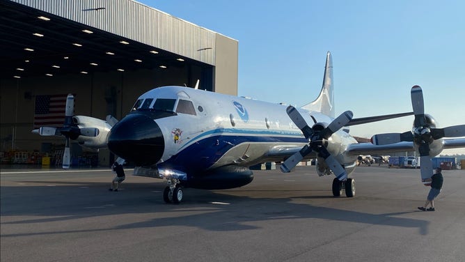 NOAA Hurricane Hunter aircraft