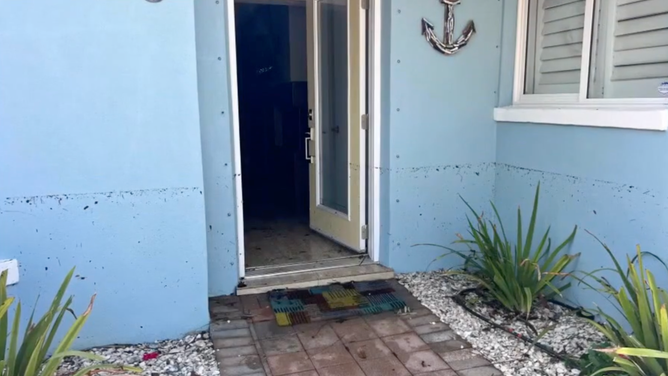 The home was filled with 2.5 feet of floodwater.