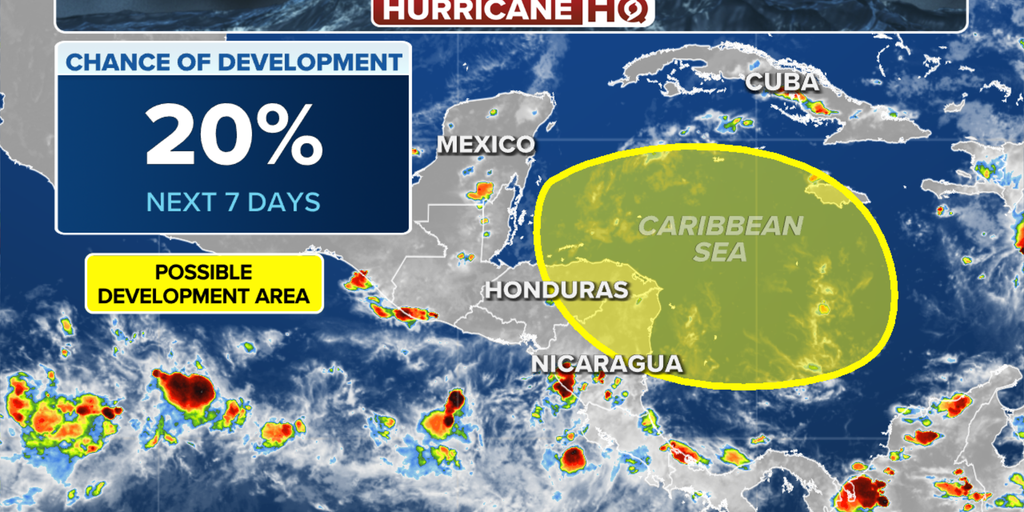Tropical development chances remain low for area to watch in Caribbean ...