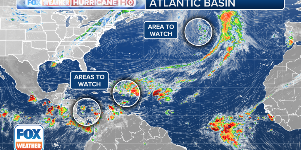 Today’s top weather news: The Atlantic is alive as hurricane season begins last month