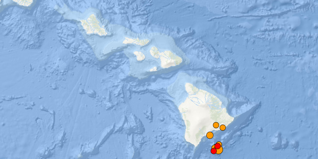 Earthquake swarm discovered around underwater volcano near Hawaii