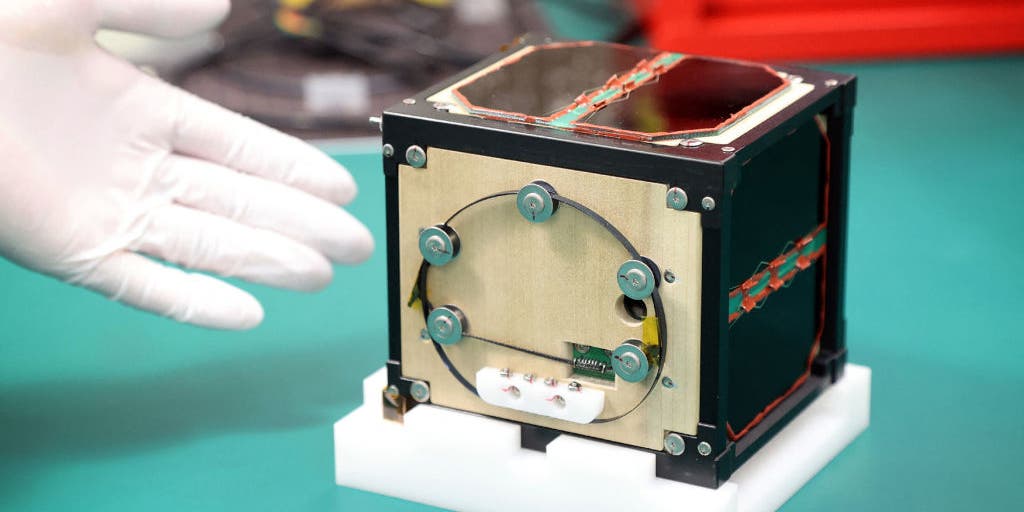 First wooden satellite arrives on International Space Station
