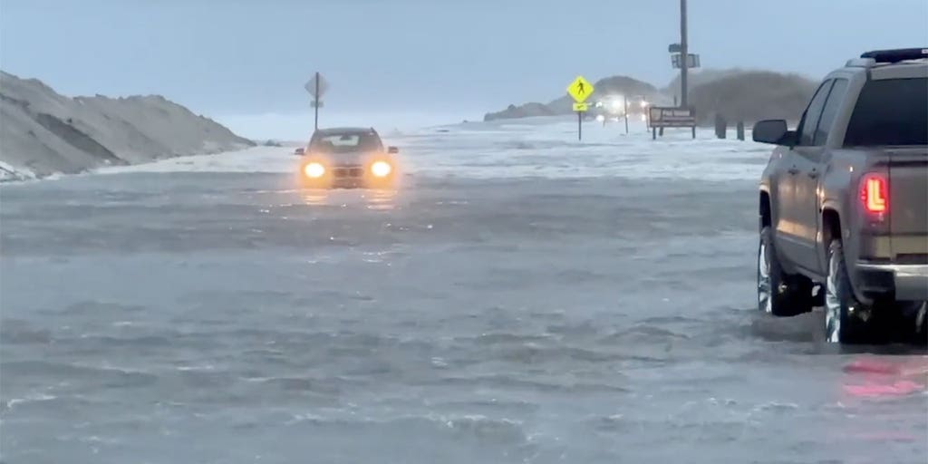 Another home claimed by sea in North Carolina as coastal storm pounds mid-Atlantic