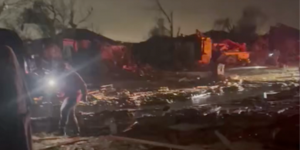 Tornadoes tear across Oklahoma City metro leaving widespread damage ...
