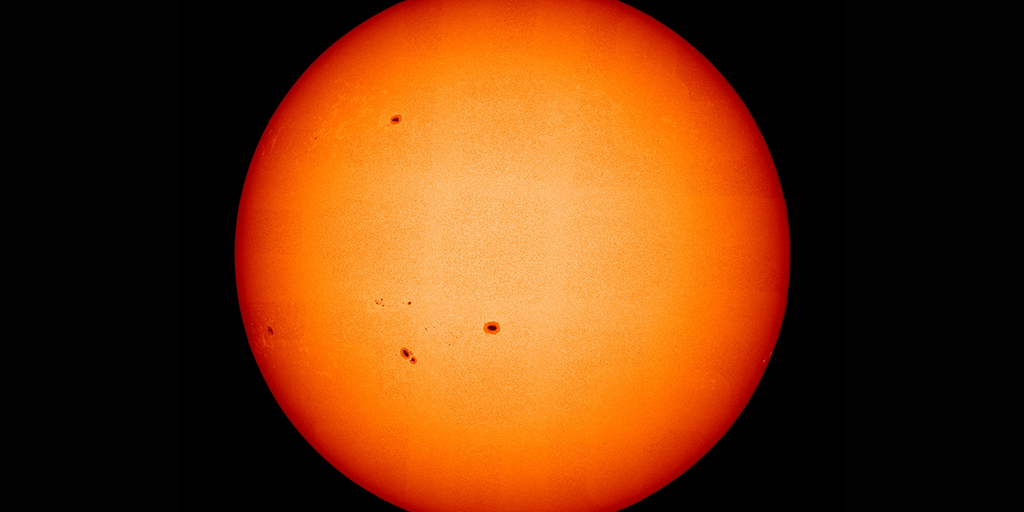 The sun has gone blank as sunspots vanish for the first time since February
