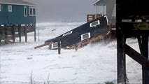 Another North Carolina home claimed by sea as coastal storm pounds mid-Atlantic