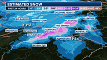 Helene survivors rebuild amid snow, freezing temps in western North Carolina