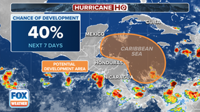 The Daily Weather Update from FOX Weather: Caribbean threat odds grow as rain helps Northeast wildfires