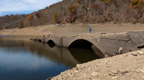 200-year-old Pennsylvania bridge that reemerged from lake during drought closed over collapse fears