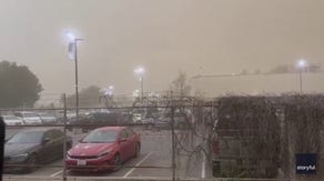 Watch: Dust storm envelops Central California cities Monday