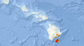 Earthquake swarm detected around underwater volcano near Hawaii