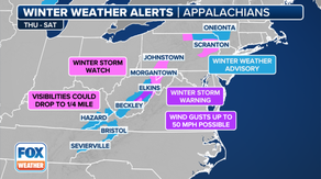 The Daily Weather Update from FOX Weather: Winter weather alerts in Northeast, deadly bomb cyclone in West