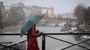 See it: Paris blanketed in most November snow in over 55 years