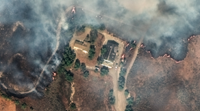 Satellite imagery reveals scope of Mountain Fire devastation in California