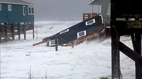 Another North Carolina home claimed by sea as coastal storm pounds mid-Atlantic