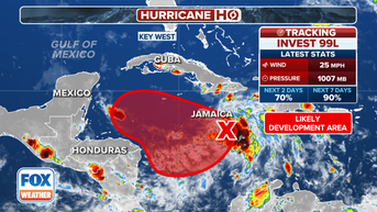 Caribbean Invest 99L could strengthen into Tropical Storm Sara and impact Florida - Fox News
