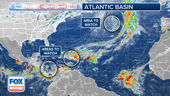 3 areas tracked in Atlantic as hurricane season enters final month - Fox News