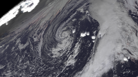 Subtropical Storm Patty impacts the Azores in North Atlantic before remnants head for Europe