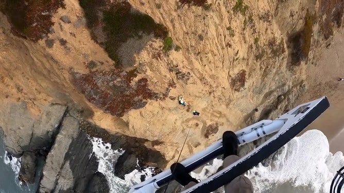 A daring rescue mission unfolded Sunday at San Francisco's iconic Baker Beach near the Golden Gate Bridge.