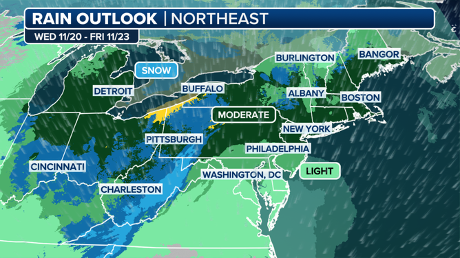 East Rain Forecast