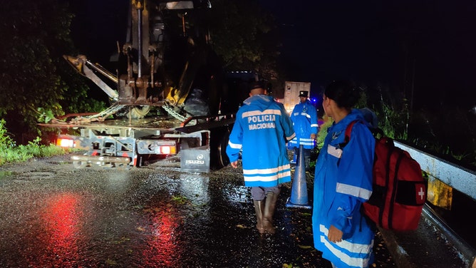 Flooding in Limon and Tocoa and along the Miel River in Honduras.