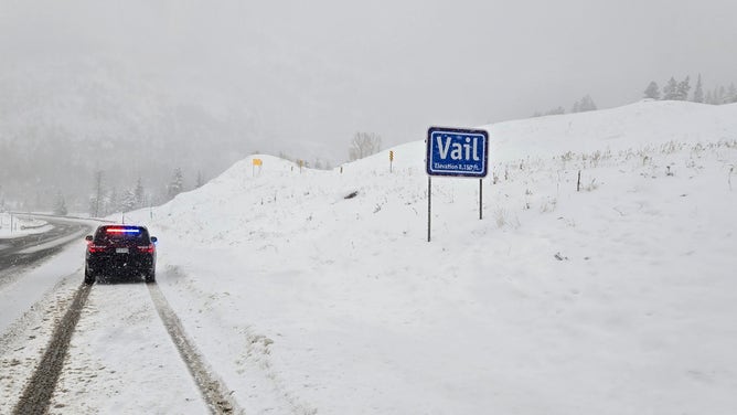 Snow in Vail, Colorado